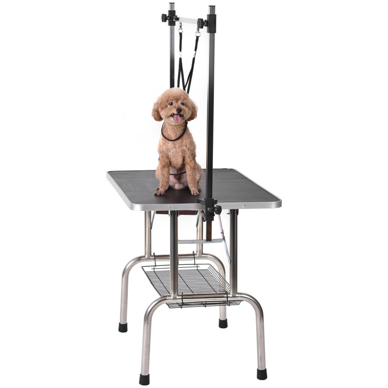 sawpy Dog Cat Pet Grooming Table, Adjustable Clamp Overhead Pet